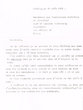 Lettre adressée le 18/08/1975 aux Professeurs Armistead et Silverman de Los Angeles