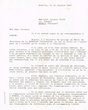 Lettre adressée le 11/02/1968 à Jacques Pinto de Madrid