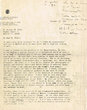 Lettre adressée le 12/10/1967 à Jacques Pinto de Madrid