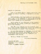 Lettre adressée le 26/11/1962 à Max Mazin de Madrid
