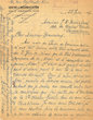 Lettre adressée le 22/06/1947 à Raphael Benazeraf de Casablanca