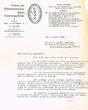 Lettre adressée le 12/03/1948 à Raphael Benazeraf de Casablanca