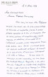 Lettre adressée le 01/03/1978 à Raphael Benazeraf de Neuilly-sur-Seine