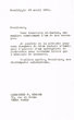 Lettre adressée le 29/04/1982 à la Librairie Giraud de Paris
