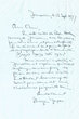 Lettre adressée le 12/09/1977 à Raphael Benazeraf de Neuilly-sur-Seine
