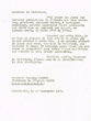 Lettre adressée le 27/09/1954 à Jacob Sabbah, Président de l'O.S.E.-Maroc