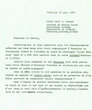 Lettre adressée le 18/06/1975 au Rabbin Saul I. Aranov de l'Université de Alberta à Edmonton