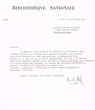 Lettre adressée le 26/02/1963 à Raphael Benazeraf de Neuilly-sur-Seine