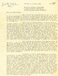 Lettre adressée le 12/05/1982 à Raphael Benazeraf de Neuilly-sur-Seine
