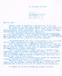 Lettre adressée le 30/03/1970 à Issi, Photographe à Madrid