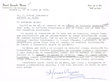Lettre adressée le 18/03/1978 à Raphael Benazeraf de Neuilly-sur-Seine