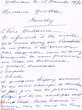 Lettre adressée le 15/11/1970 à Mme Guetta de Neuilly