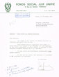 Lettre adressée le 13/10/1965 à Raphael Benazeraf de Neuilly-sur-Seine