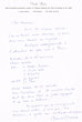 Lettre adressée en juin 1972 à Raphael Benazeraf de Neuilly-sur-Seine