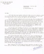 Lettre adressée le 25/06/1971 à Raphael Benazeraf de Neuilly-sur-Seine