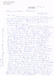 Lettre adressée le 08/04/1971 à Raphael Benazeraf de Neuilly-sur-Seine