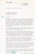 Lettre adressée le 28/12/1970 à Raphael Benazeraf de Neuilly-sur-Seine