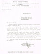 Lettre adressée le 26/11/1972 à Raphael Benazeraf de Neuilly-sur-Seine