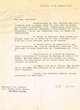 Lettre adressée le 29/01/1971 à Elie Nahmias, Président de l'U.M.S. de Paris