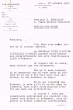 Lettre adressée le 20/10/1961 à Raphael Benazeraf de Neuilly-sur-Seine