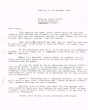 Lettre adressée le 18/12/1969 à David Corcos de Jérusalem