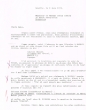 Lettre adressée le 09/06/1973 à David Corcos de Jérusalem
