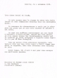 Lettre adressée le 04/11/1982 à Rachel et Jacob Corcos de Casablanca