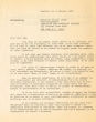 Lettre adressée le 03/02/1972 à Georges Lasry de New york