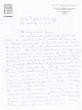 Lettre adressée en 1966 à Raphael Benazeraf de Neuilly-sur-Seine