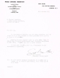 Lettre adressée le 04/10/1965 à Raphael Benazeraf de Neuilly-sur-Seine