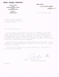 Lettre adressée le 01/09/1965 à Raphael Benazeraf de Neuilly-sur-Seine