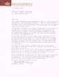 Lettre adressée le 06/12/1971 à Raphael Benazeraf de Neuilly-sur-Seine