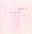 Lettre adressée le 10/11/1975 à Salomon Israël de Tel-Aviv
