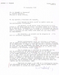 Lettre adressée le 25/12/1970 à Raphael Benazeraf de Neuilly-sur-Seine