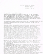 Lettre adressée le 29/12/1970 à Moises A. Hassan de Madrid
