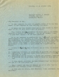 Lettre adressée le 21/10/1967 à Moises A. Hassan de Ceuta