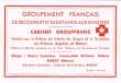 Carte de visite du Cabinet Groupfranc, groupement français de secours et d'assistance aux sinistrés