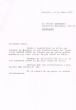 Lettre adressée le 29/03/1979 à Santos Benmergui de Jérusalem