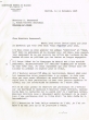 Lettre adressée le 13/11/1968 à Raphael Benazeraf de Neuilly-sur-Seine