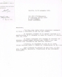 Lettre adressée le 29/11/1982 à Roland Bloch des "Amis d'Ein Hanatsiv" à Srtrasbourg