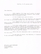 Lettre adressée le 28/01/1986 à André Chouraqui de Jérusalem