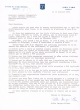 Lettre adressée le 29/07/1984 à Raphael Benazeraf de Neuilly-sur-Seine