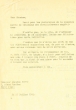 Lettre adressée le 30/07/1965 à Abraham Pinto de Paris