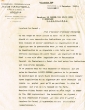 Lettre adressée le 09/11/1951 au Consul des Etats Unis d'Amérique à Casablanca