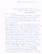 Lettre adressée le 28/12/1969 au Dr Chaunin de Casablanca