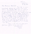 Lettre adressée le 27/12/1970 à Jacob Hatchwell de Essaouira