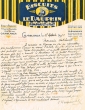 Lettre adressée le 13/09/1951 à Jacob Hatchwell de Mogador