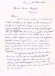 Lettre adressée le 07/03/1962 à David Bouzaglou