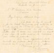 Lettre adressée le 10/06/1921à Guillermo y Africa à Tanger