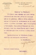 Lettre adressée le 28/04/1915 à Josué Corcos de Marrakech